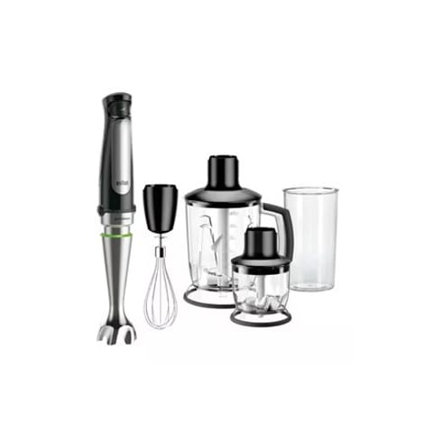 Braun | MultiQuick 7 Hand Blender | MQ 7045X | Hand Blender | 1000 W | Number of speeds 6 | Chopper | Black/Stainless steel w sklepie Wasserman.eu