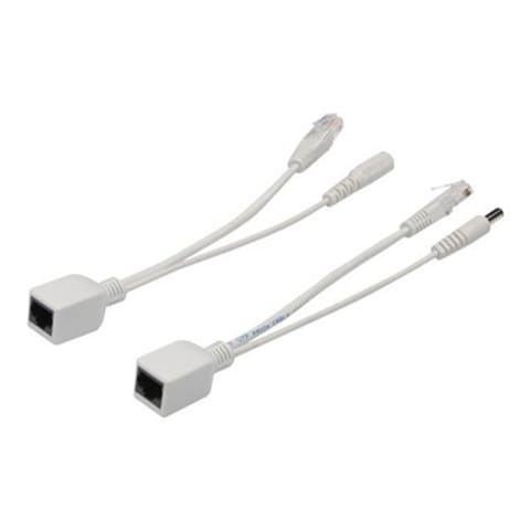 ⁨Digitus | Power over ethernet (PoE) cable kit - CAT 5e | Passive PoE cable kit DN-95001 | Power DC jack 5.5 mm⁩ w sklepie Wasserman.eu