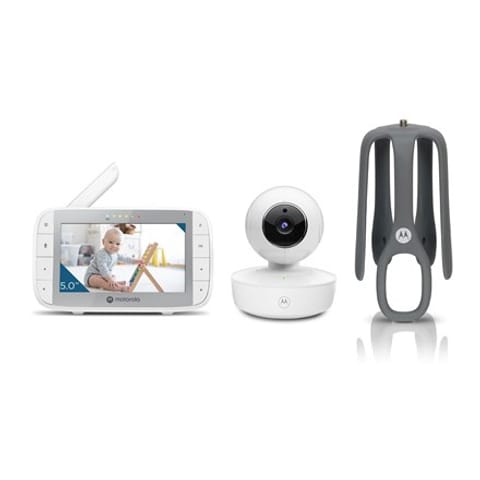 ⁨Motorola | Portable Video Baby Monitor with Flexible Crib Mount | VM55 5.0" | 5" LCD colour display with 480 x 272px resolution;⁩ w sklepie Wasserman.eu