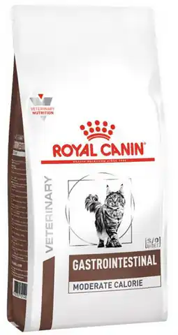 ⁨Royal Canin Veterinary Diet Feline Gastrointestinal Moderate Calorie 4kg⁩ w sklepie Wasserman.eu