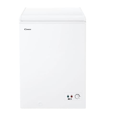 ⁨Candy | Freezer | CCHH 100E | Energy efficiency class E | Chest | Free standing | Height 84.5 cm | Total net capacity 97 L | White⁩ at Wasserman.eu