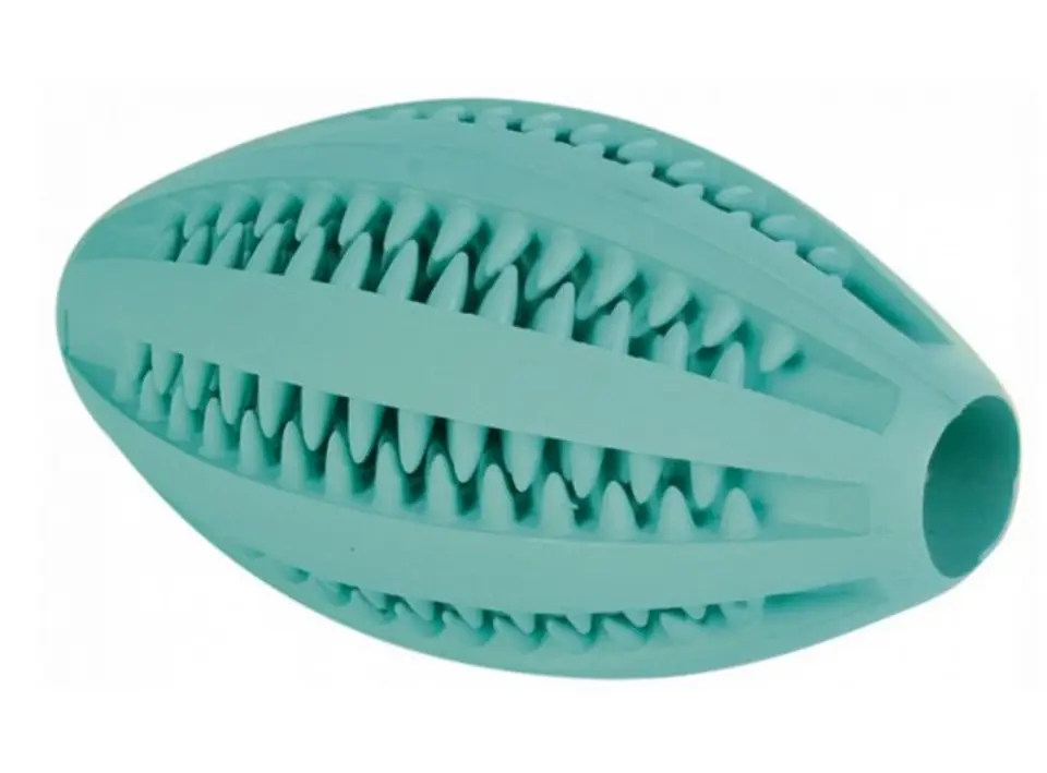 ⁨Trixie Piłka Dentafun Rugby 11cm [TX-3290]⁩ w sklepie Wasserman.eu