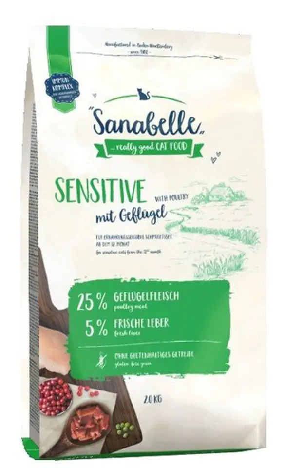 ⁨Sanabelle Adult Sensitive with poultry 400g⁩ at Wasserman.eu