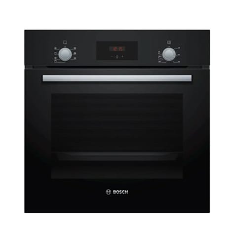 ⁨Bosch | Oven | HBF133BA0 | 66 L | Electric | EcoClean | Knobs | Height 59.5 cm | Width 59.4 cm | Black⁩ at Wasserman.eu