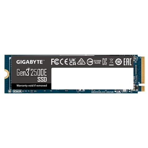 Gigabyte SSD | G325E500G | 500 GB | SSD interface PCIe 3.0x4, NVMe1.3 | Read speed 2300 MB/s | Write speed 1500 MB/s at Wasserman.eu