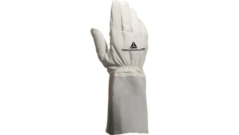 ⁨Full grain goat leather welding gloves, Cuff 15 cm size 9 TIG15K09⁩ at Wasserman.eu