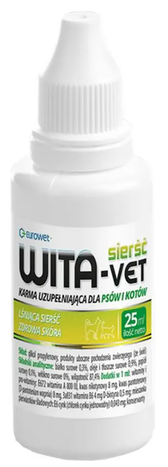 ⁨Wita-Vet Coat drops 25ml⁩ at Wasserman.eu