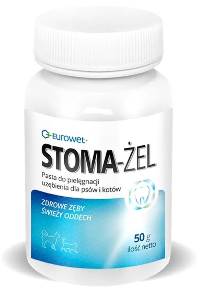 Stoma-żel - pasta do pielęgnacji uzębienia psów i kotów 50g w sklepie Wasserman.eu