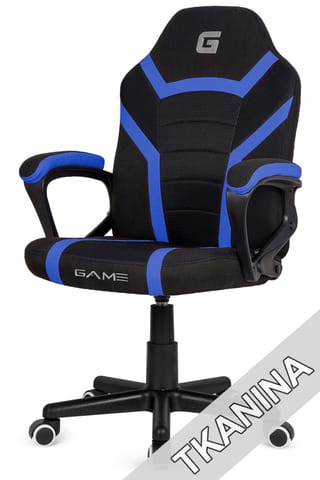 ⁨Fotel obrotowy do biurka MARIO BLUE⁩ w sklepie Wasserman.eu