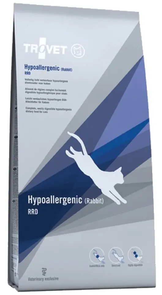 ⁨Trovet RRD Hypoallergenic Królik dla kota 2,5kg⁩ w sklepie Wasserman.eu