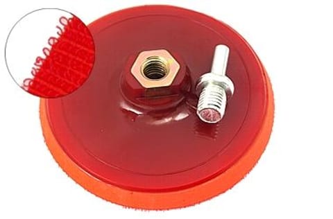 ⁨DYSK SZLIFIERSKI Z RZEPEM 150 mm + ADAPTER⁩ w sklepie Wasserman.eu