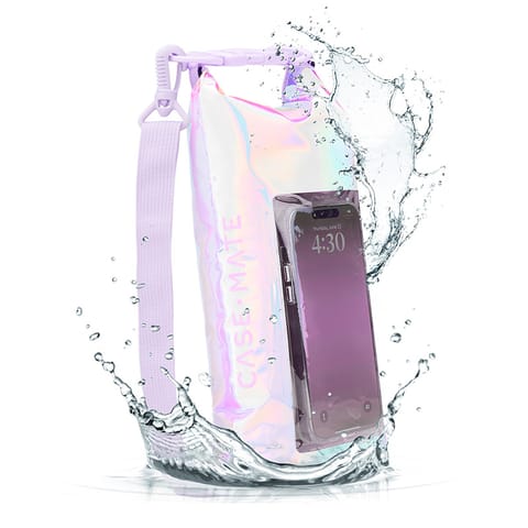 ⁨Case-Mate Waterproof Mini Phone Bucket Dry Bag - Wodoodporna torebka z kieszenią na telefon do 7” (Soap Bubble)⁩ w sklepie Wasserman.eu