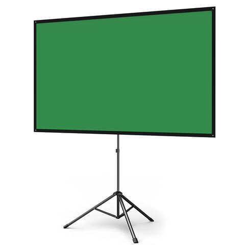 ⁨Ekran Green Screen Tło Zielone na Statywie 90"⁩ w sklepie Wasserman.eu