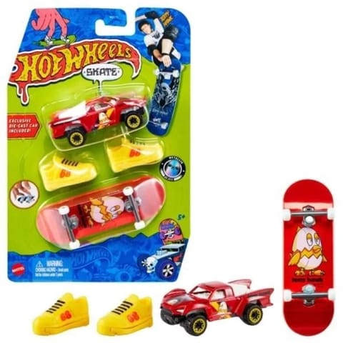 ⁨Hot Wheels Skate Deskorolka + buty + auto HGT72⁩ w sklepie Wasserman.eu