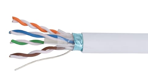 ⁨Kabel teleinformatyczny F/UTP kat.5e 4x2x0,5 /305m/⁩ w sklepie Wasserman.eu