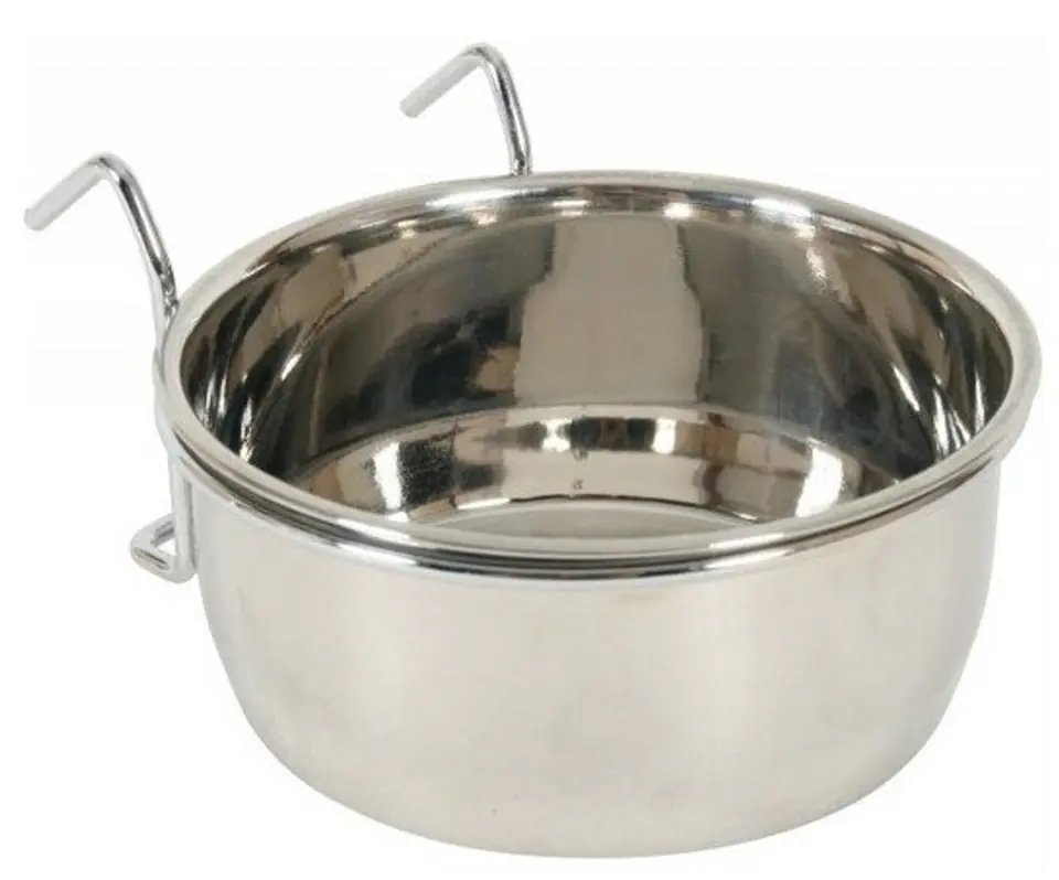 ⁨Zolux Hanging bowl Inox 12cm 0,56L [475111]⁩ at Wasserman.eu