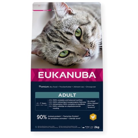⁨EUKANUBA Adult Chicken - dry cat food - 2kg⁩ at Wasserman.eu