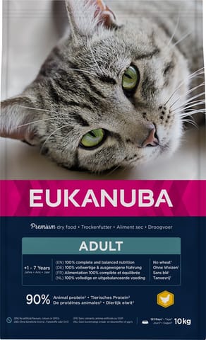 ⁨EUKANUBA Adult Chicken - dry cat food - 10kg⁩ at Wasserman.eu