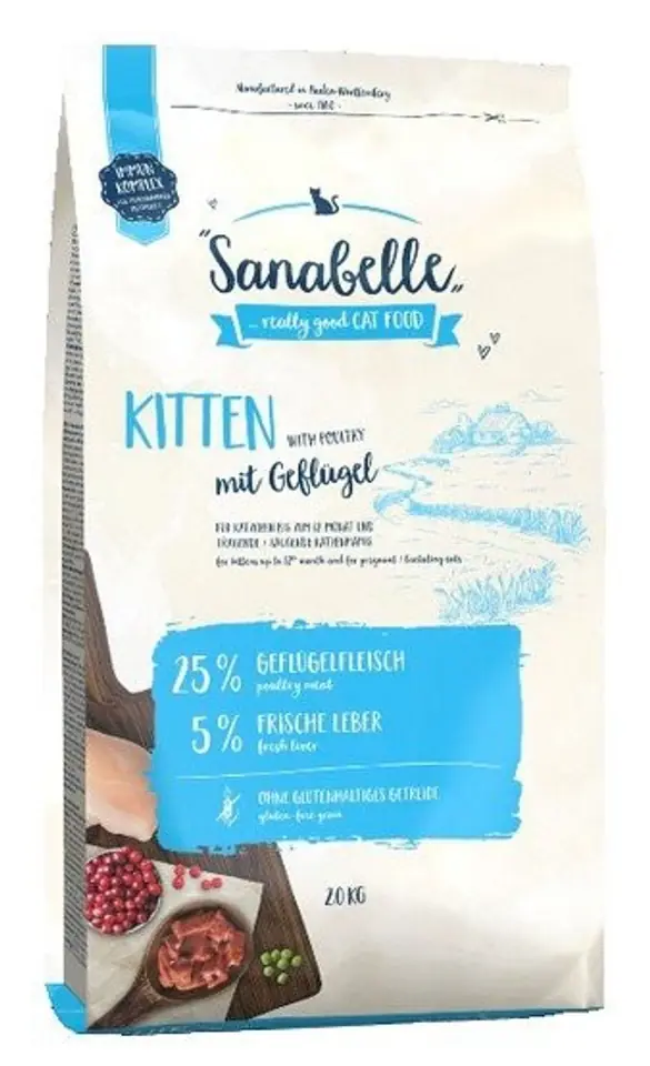 ⁨Sanabelle Kitten with poultry 2kg⁩ at Wasserman.eu