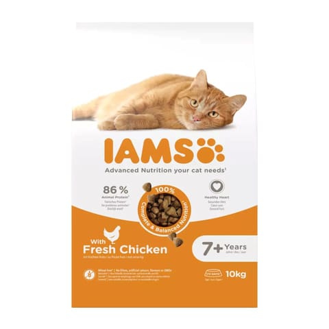 ⁨IAMS Advanced Nutrition Senior - cibo secco per gatti - 10 kg⁩ at Wasserman.eu