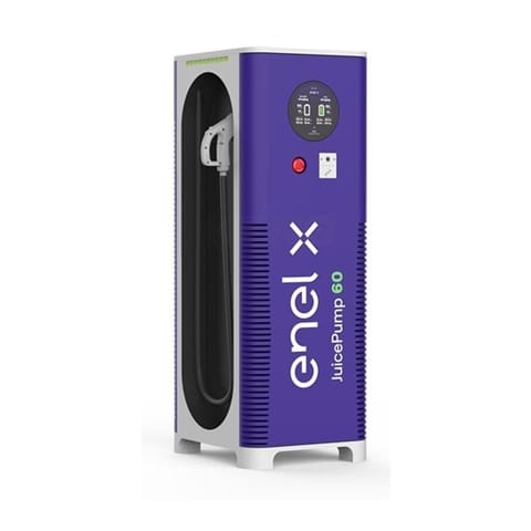 ⁨Electric vehicle charging station - Enel X JuicePump 60⁩ at Wasserman.eu