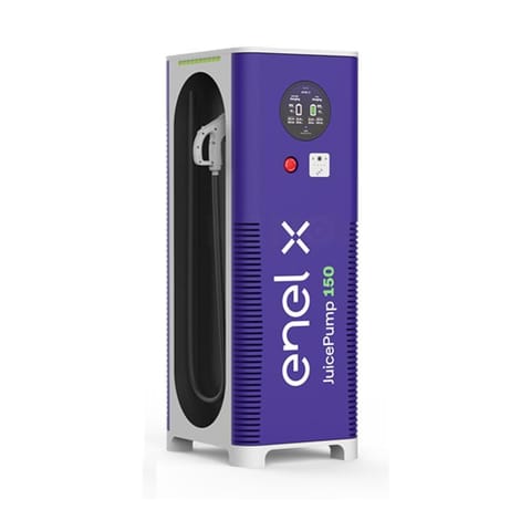 ⁨Electric vehicle charging station - Enel X JuicePump 150⁩ at Wasserman.eu