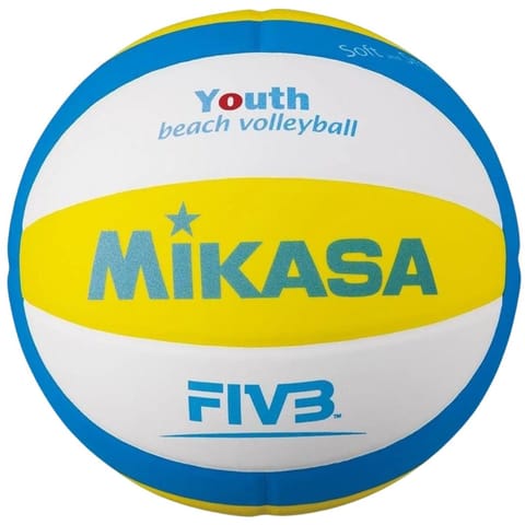 ⁨Mikasa SBV beach volleyball yellow-blue-white size 5⁩ at Wasserman.eu