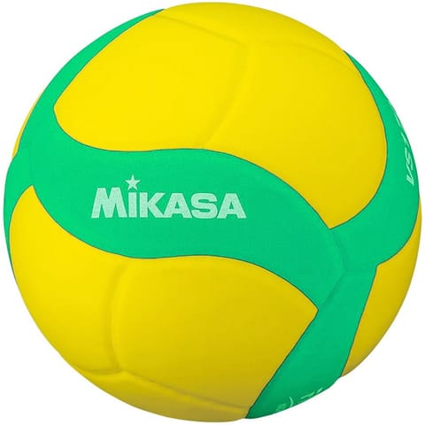 ⁨Mikasa VS160W yellow-green volleyball size 4⁩ at Wasserman.eu