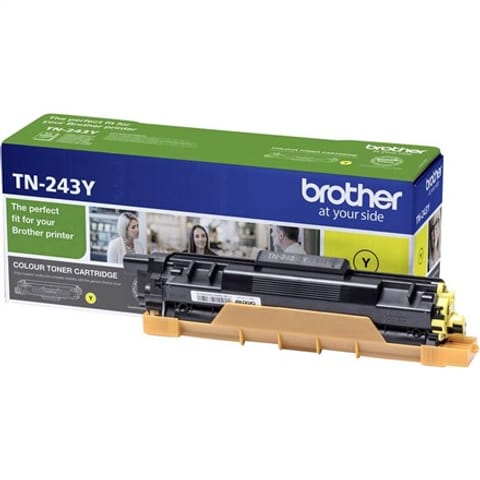 ⁨Toner Brother żółty TN243Y=TN-243Y, 1000 str.⁩ w sklepie Wasserman.eu