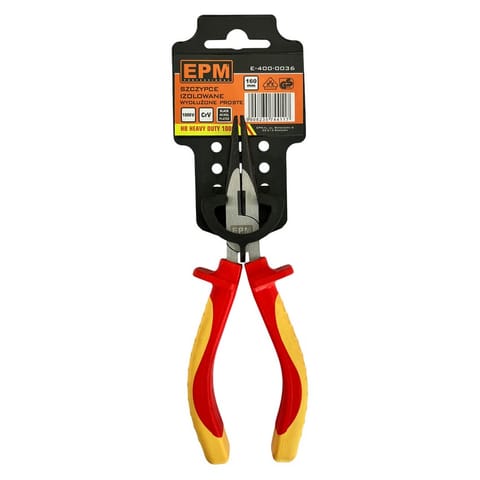 ⁨INSULATED PLIERS ELONGATED STRAIGHT 160MM⁩ at Wasserman.eu