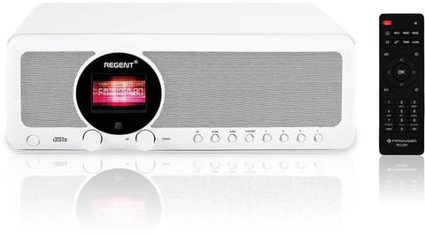 ⁨Radio internetowe Ferguson REGENT i351s Białe - WIFI/DAB+/FM/USB/BT/Spotify⁩ w sklepie Wasserman.eu