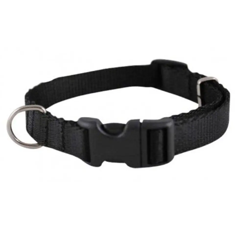 ⁨CHABA Collar Adjustable Smooth 10 - black⁩ at Wasserman.eu