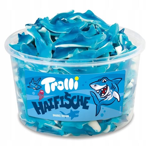 ⁨Trolli Haifische Żelki 1200 g⁩ w sklepie Wasserman.eu