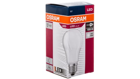 ⁨Żarówka LED VALUE CLASSIC A 75 E27 10W 1055lm 6500K 865 FR non-dim 4052899971035⁩ w sklepie Wasserman.eu