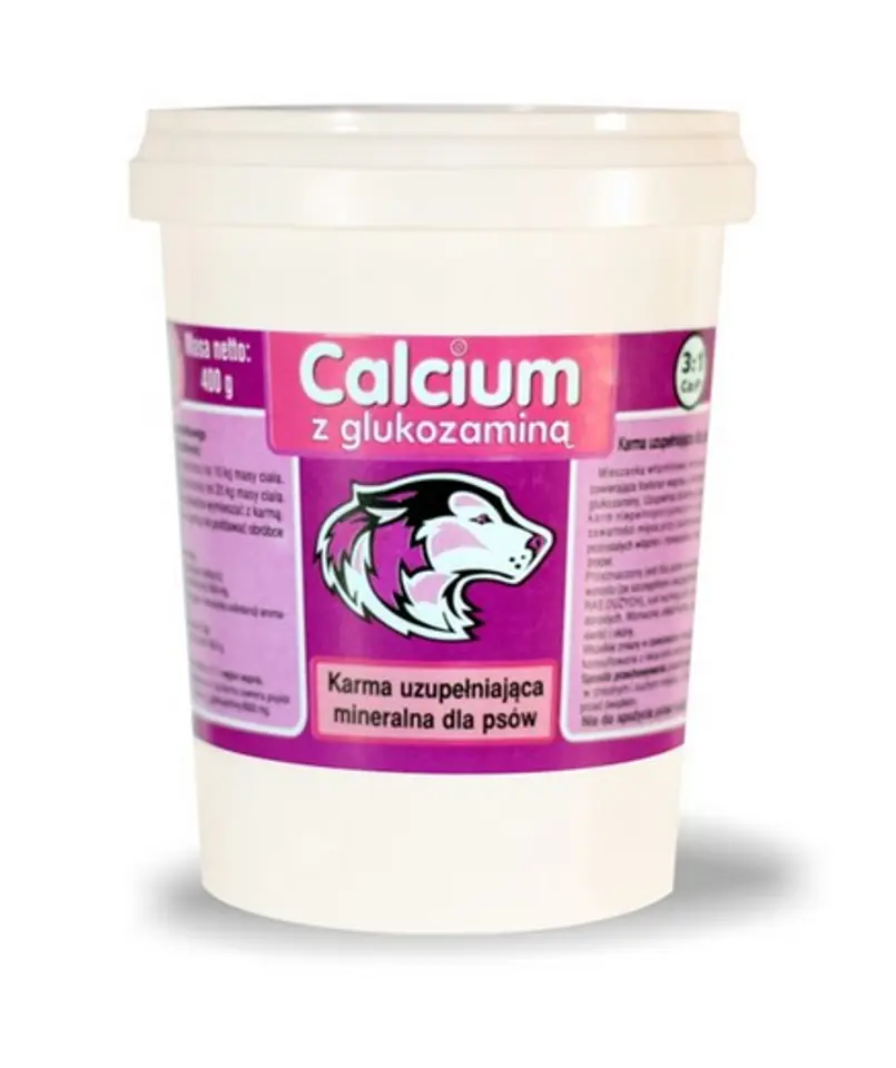 ⁨Calcium fioletowy - proszek 400g⁩ w sklepie Wasserman.eu