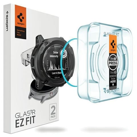 ⁨Spigen Glas.TR Garmin Instinct 2X Solar 2-Pack "EZ FIT" AGL07593 szkło hartowane⁩ w sklepie Wasserman.eu