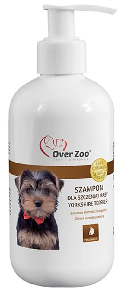 ⁨Over Zoo Szampon dla szczeniąt Yorkshire Terrier 250ml⁩ w sklepie Wasserman.eu