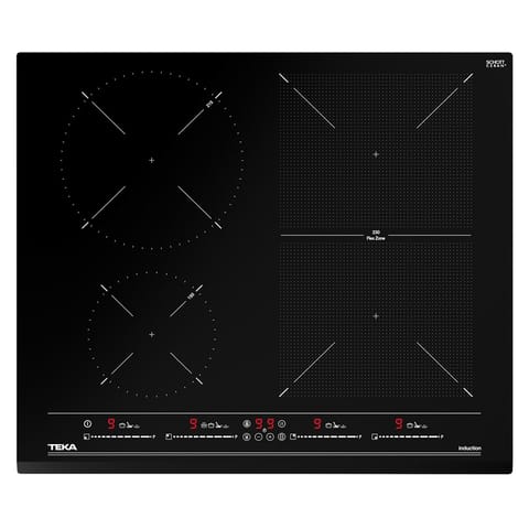 ⁨Teka IZF 64440 BK MSP Black Built-in 60 cm Zone induction hob 5 zone(s)⁩ at Wasserman.eu