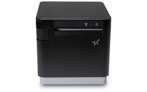 ⁨Star Micronics mC-Print3, Thermal, 3in, Cutter, Ethernet (LAN), USB, CloudPRNT, Black, EU & UK, PS60C Power Supply included Wired & Wireless Direct thermal POS printer⁩ at Wasserman.eu