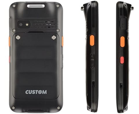 ⁨CUSTOM RANGER PRO handheld mobile computer 12.7 cm (5") 1280 x 720 pixels 250 g Black⁩ at Wasserman.eu