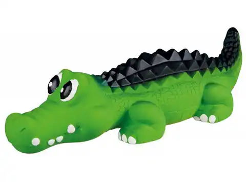 ⁨Trixie Latex quietschiges Krokodil 33cm [3529]⁩ im Wasserman.eu