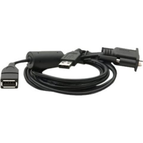 ⁨VM SERIES USB Y CABLE - USB/USB1 PORT TO USB TYPE A PLUG 6 FT (1.8m) HOST AND USB TYPE A SOCKET 0.5 FT (0.15m) CLIENT⁩ w sklepie Wasserman.eu