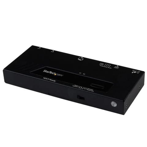 ⁨StarTech.com 2 Port HDMI Switch w/ Automatic and Priority Switching - 1080p⁩ at Wasserman.eu