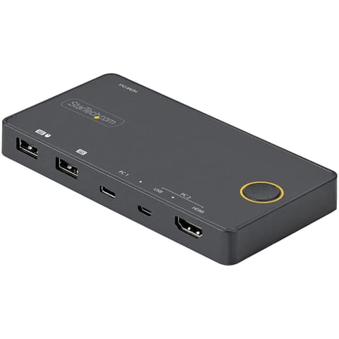 ⁨2 PORT HYBRID USB-C KVM SWITCH/KVM SWITCH - 4K 60HZ HDMI 2.0⁩ w sklepie Wasserman.eu