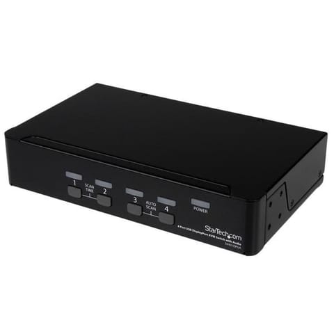 ⁨StarTech.com 4 Port USB DisplayPort KVM Switch with Audio⁩ at Wasserman.eu