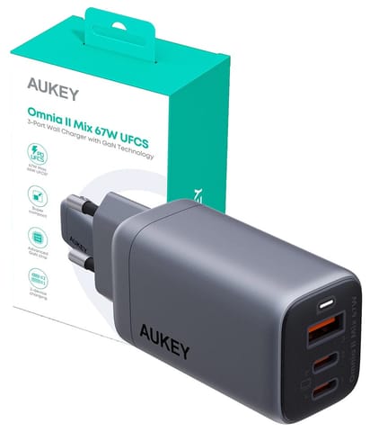 ⁨AUEKY PA-B6U VOLTAPEX II MIX USB-C 67W PD GAN UFCS⁩ w sklepie Wasserman.eu