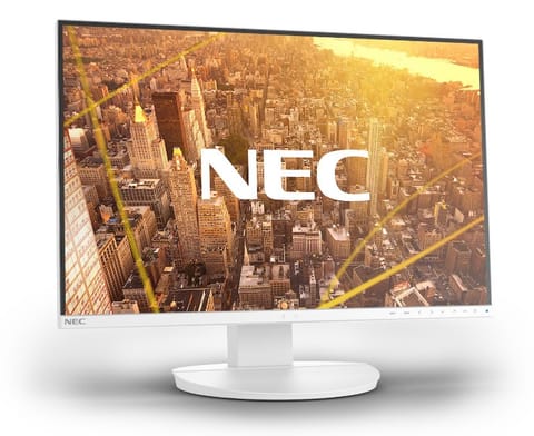 ⁨NEC MultiSync EA231WU LED display 57.1 cm (22.5") 1920 x 1200 pixels WUXGA White⁩ at Wasserman.eu