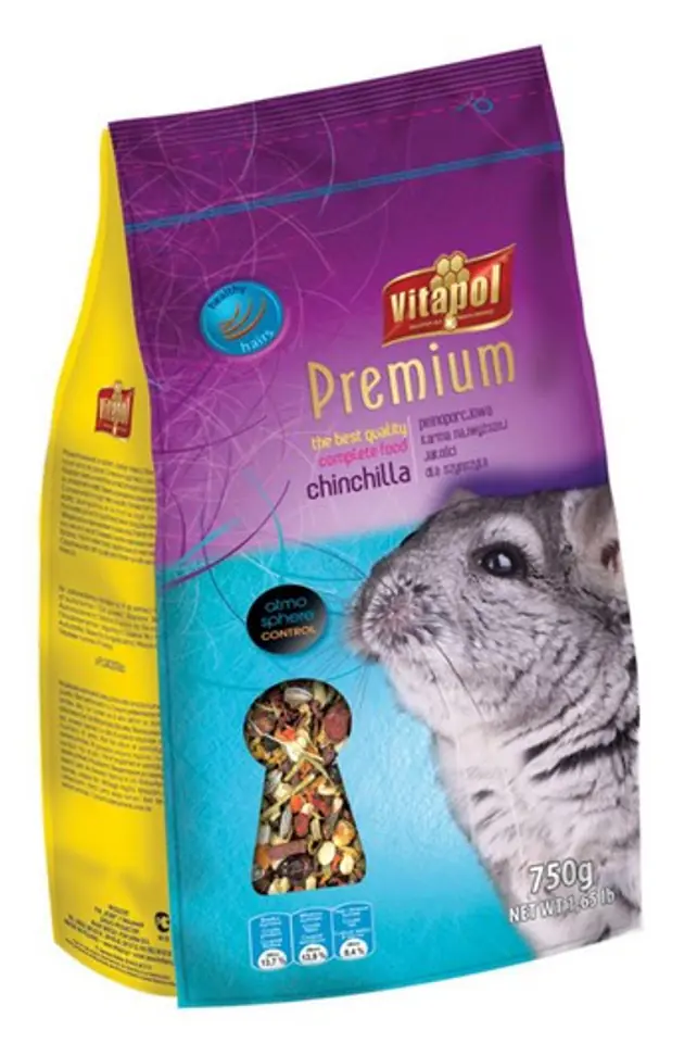 ⁨Vitapol complete food for chinchillas - 750 g⁩ at Wasserman.eu