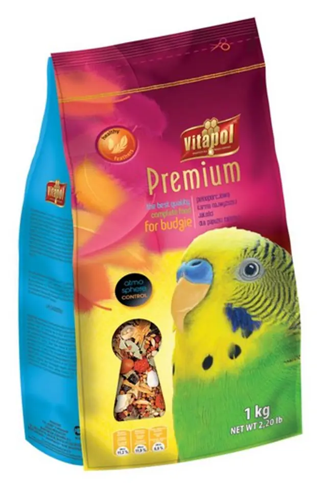 ⁨VITAPOL Premium food for budgerigars 1kg⁩ at Wasserman.eu