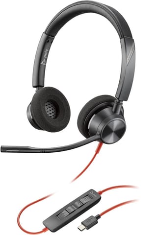 Poly Blackwire 3320 Stereo USB-C Headset +USB-C/A Adapter w sklepie Wasserman.eu